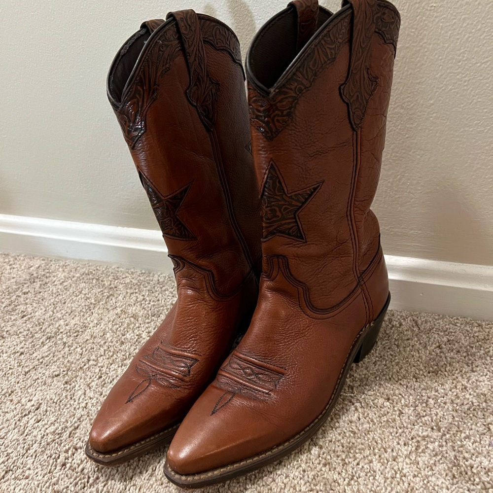 Brown Cowboy Boots